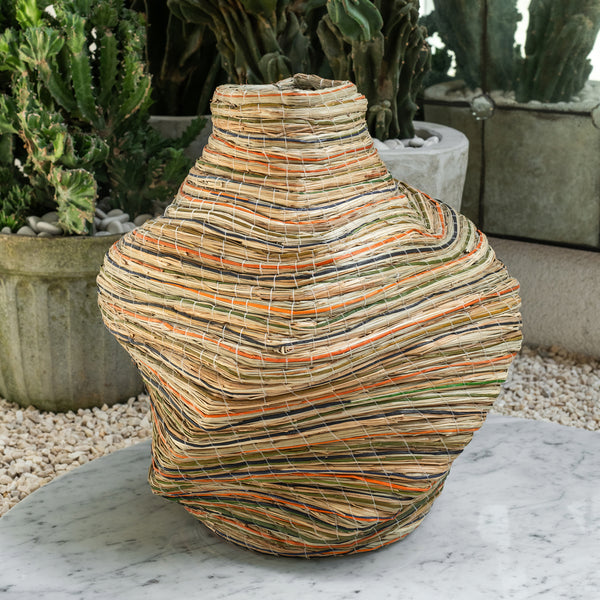 Mendong Organic Vase — Multi - Empire Home