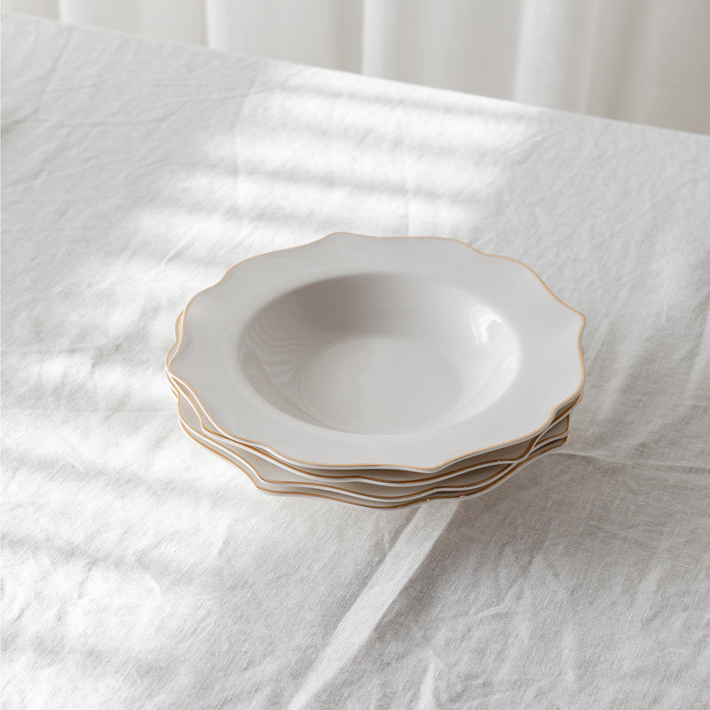 Visconti Pasta Bowl — Gold - Empire Home