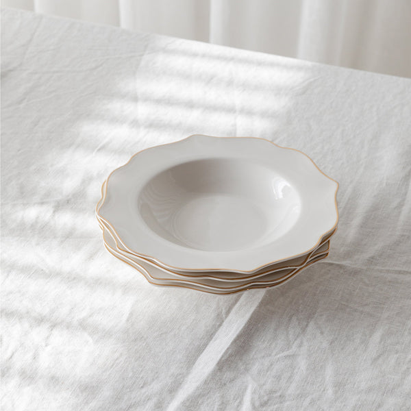 Visconti Pasta Bowl — Gold - Empire Home