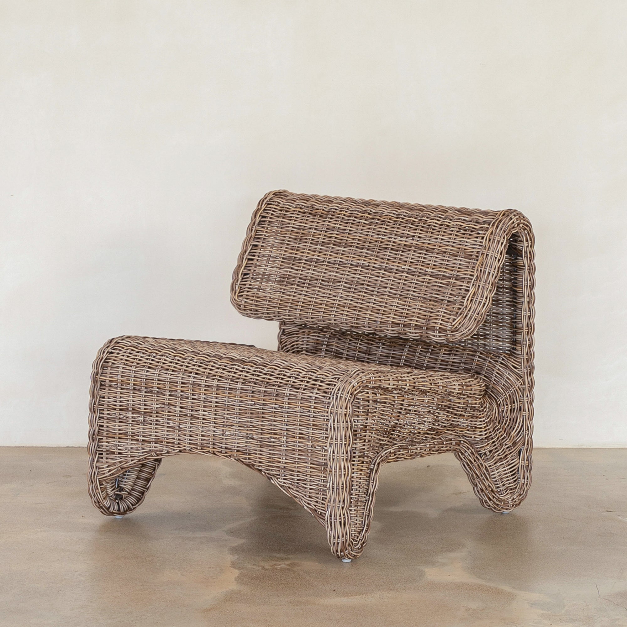 Round Native Chair Round Weave Outdoor Chair Round Hill Rattan Chair Serena And Lily