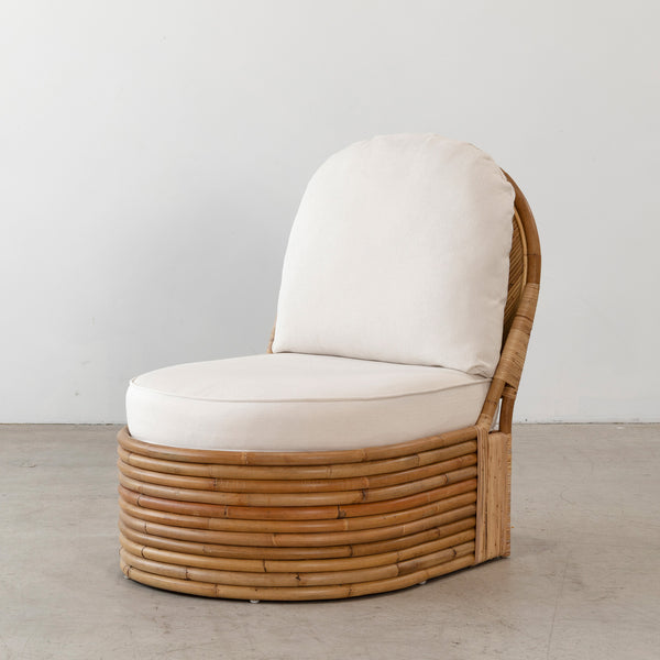 Anna Rattan Chair — Cream - Empire Home