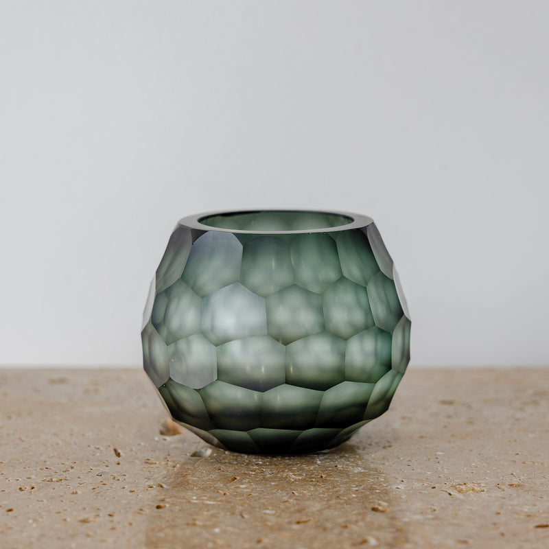 Avisa Nerida Votive — Aqua - Empire Home