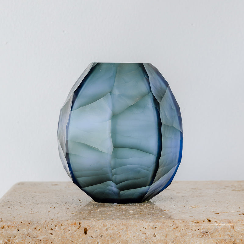 Avisa Tarni Vase — Blue - Empire Home