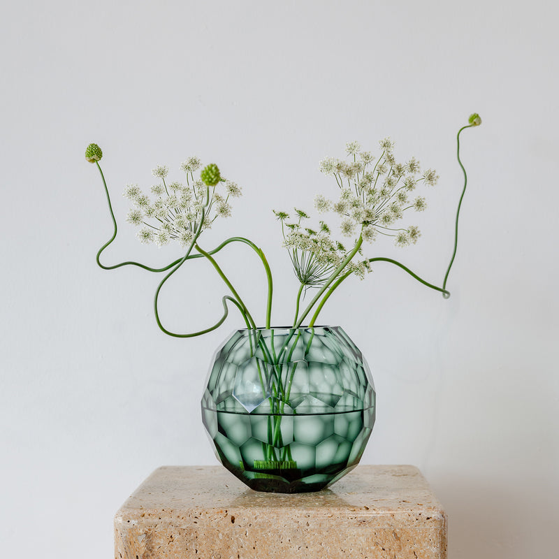 Avisa Varinda Vase — Aqua - Empire Home