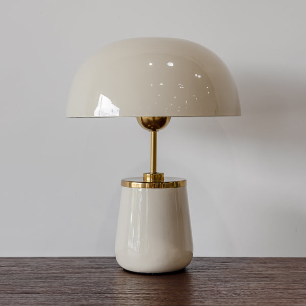 Chloe Table Lamp — Putty - Empire Home