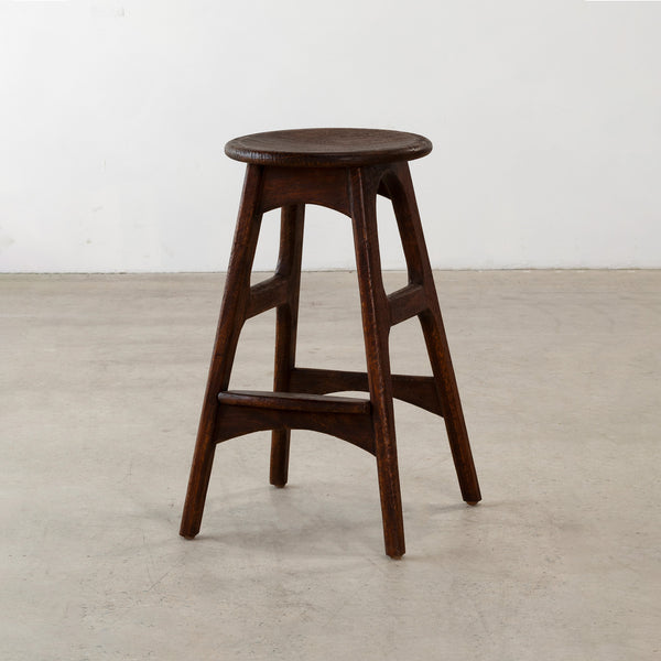 Deco Bar Stool — Rustic Walnut - Empire Home