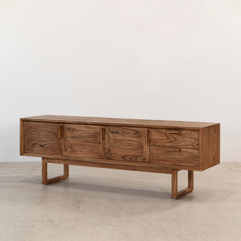 Enzo Entertainment Unit — Antique Mindi - Empire Home