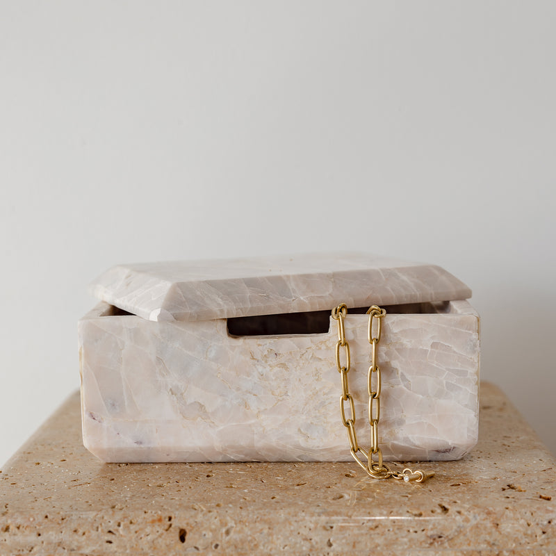Marble Box — Pink Onyx - Empire Home