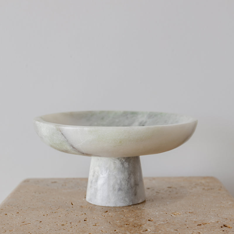 Footed Bowl — Onyx Marble - Empire Home