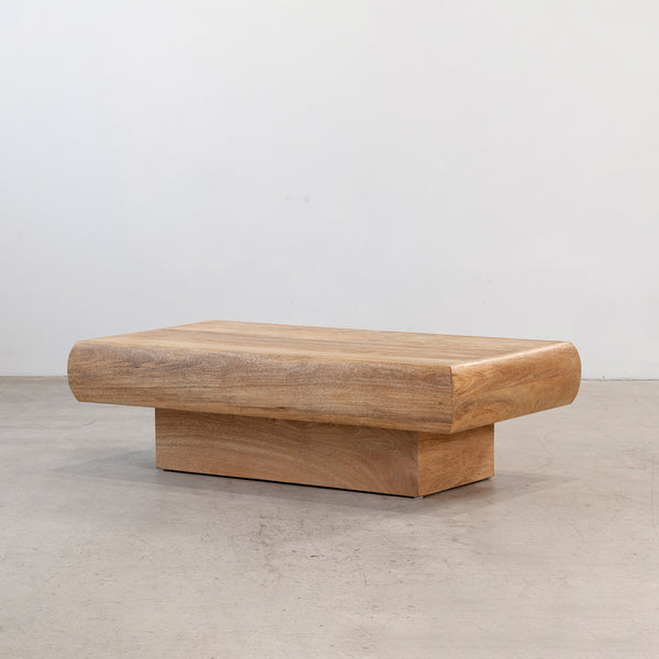 Pierce Rectangular Coffee Table — Rustic Matte - Empire Home