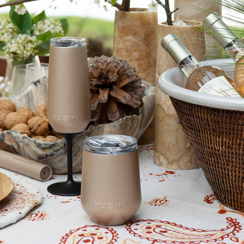 Huski Wine Tumbler — Champagne - Empire Home