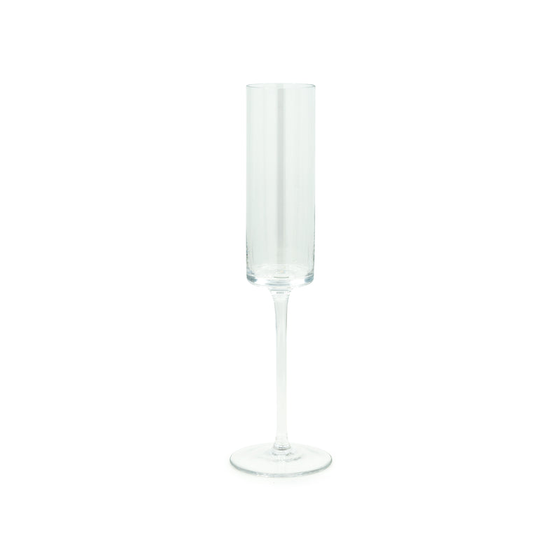 Yves Champagne Glass — Clear - Empire Home