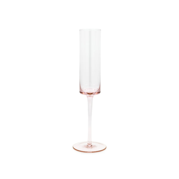Yves Champagne Glass — Pink - Empire Home