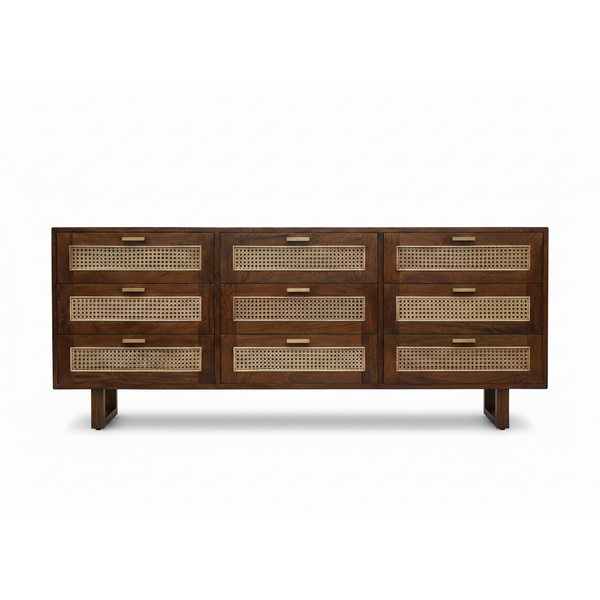 Fitzgerald Chest 3x3 — Rustic Light Honey - Empire Home