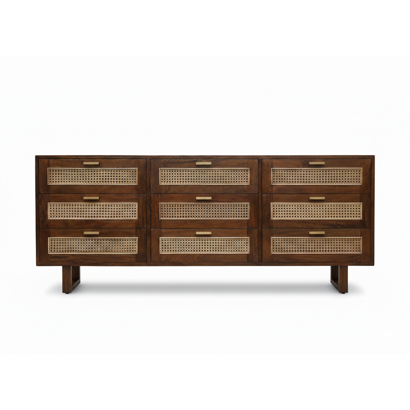 Fitzgerald Chest 3x3 — Rustic Light Honey - Empire Home