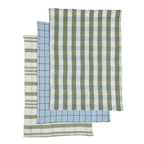 Kith Recycled Cotton Tea Towel — Olive - Empire Home