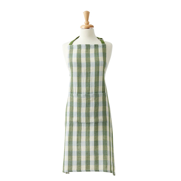 Kith Recycled Cotton Apron — Olive - Empire Home