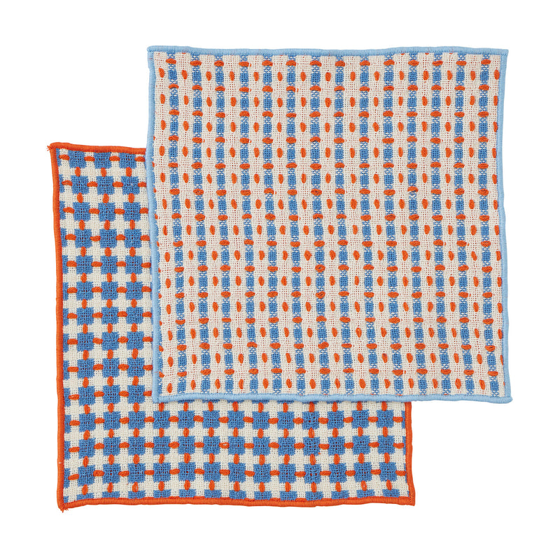 Kith Recycled Cotton Dish Cloth — Blue - Empire Home