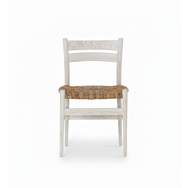 Kodak Chair — Rustic White Wash - Empire Home