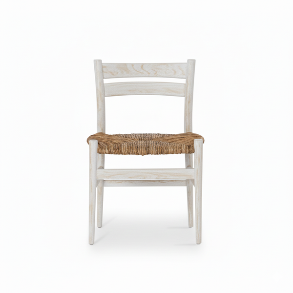 Kodak Chair — Rustic White Wash - Empire Home