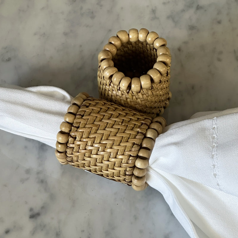 La Palma Napkin Ring — Natural - Empire Home