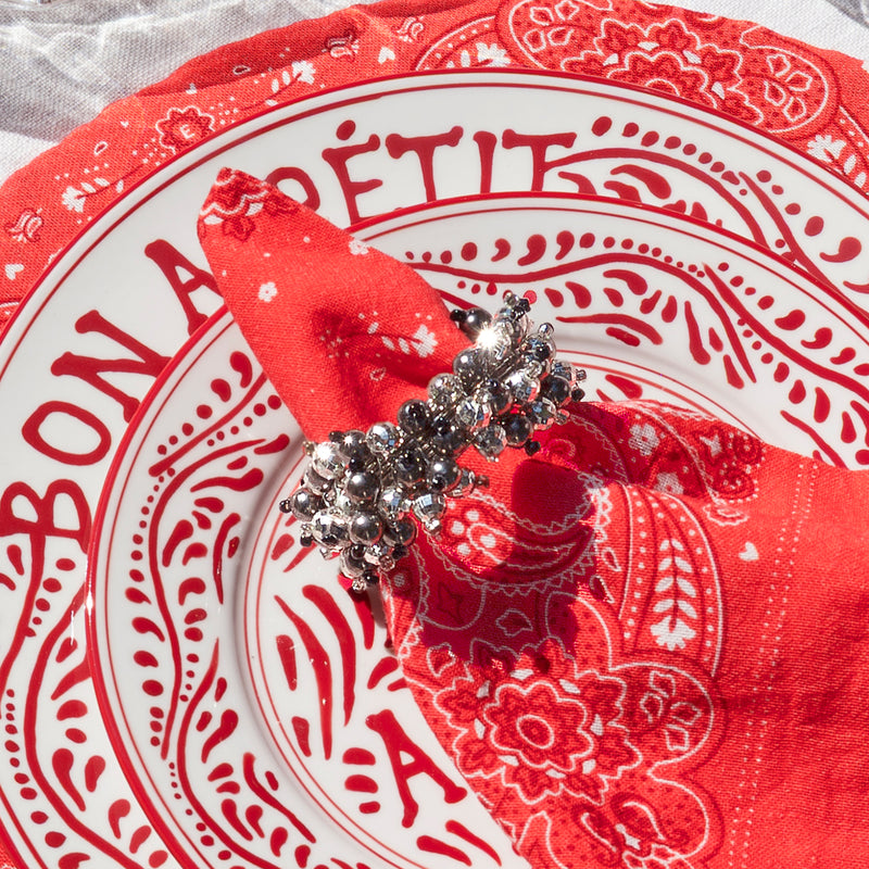 Le Boule Napkin Ring — Silver - Empire Home