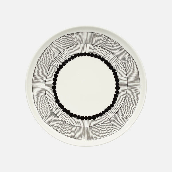 Oiva Siirtolapuutarha Plate — White - Empire Home