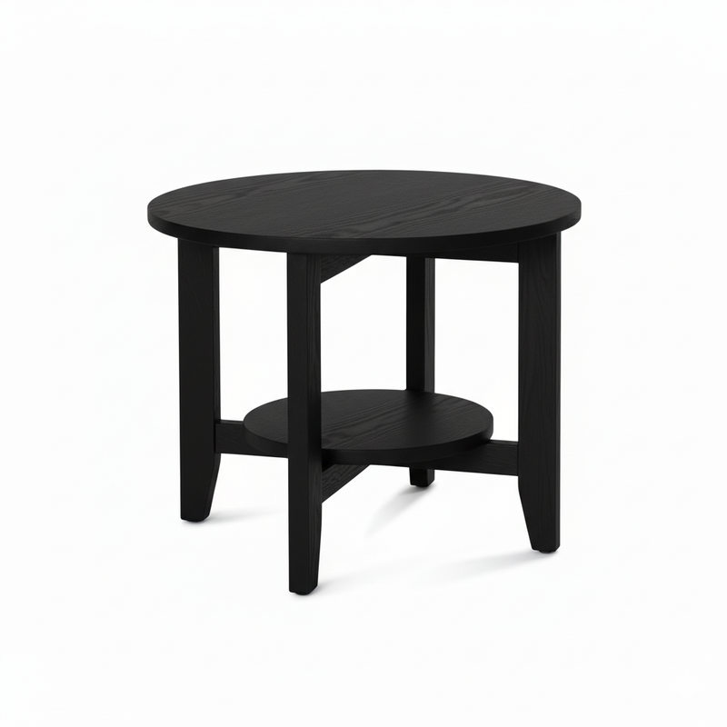 Norveau Side Table — Black - Empire Home