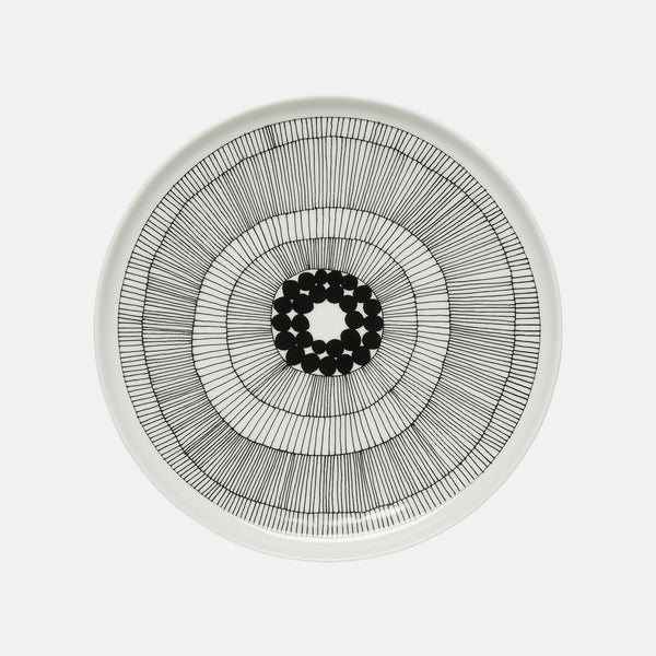 Oiva Siirtolapuutarha Plate — Striped - Empire Home