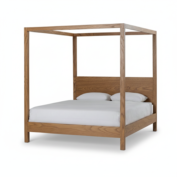 Villa 4 Poster Bed — Antique Mindi - Empire Home