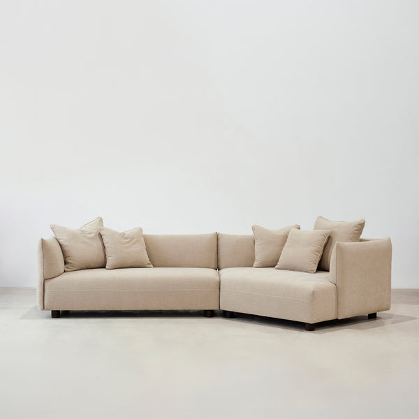 Oscar Right Chaise Sofa — Rye - Empire Home
