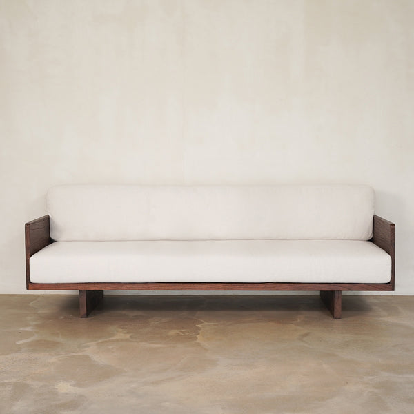 Platform Sofa — Rustic Walnut - Empire Home