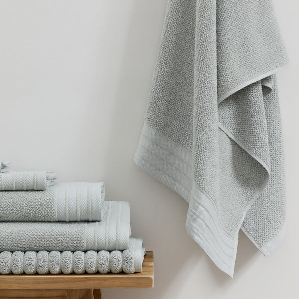 Pure Cotton Bath Sheet — Dove - Empire Home