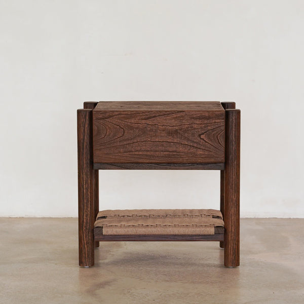 Lou Lou Bedside — Rustic Walnut - Empire Home