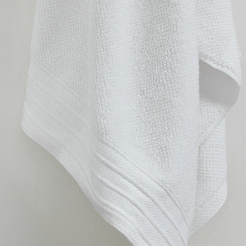 Pure Cotton Hand Towel — White - Empire Home