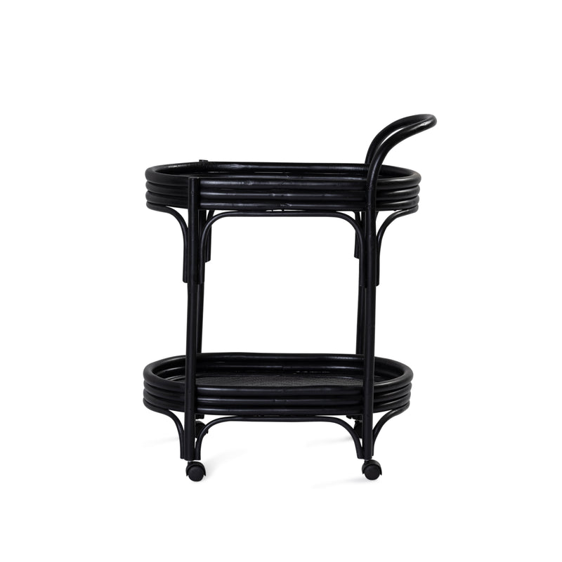 Tropicana Bar Cart — Black - Empire Home