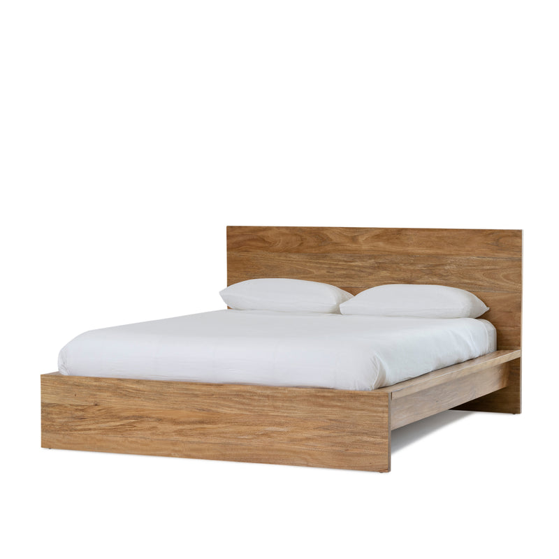 Platform Bed — Natural Sealed - Empire Home