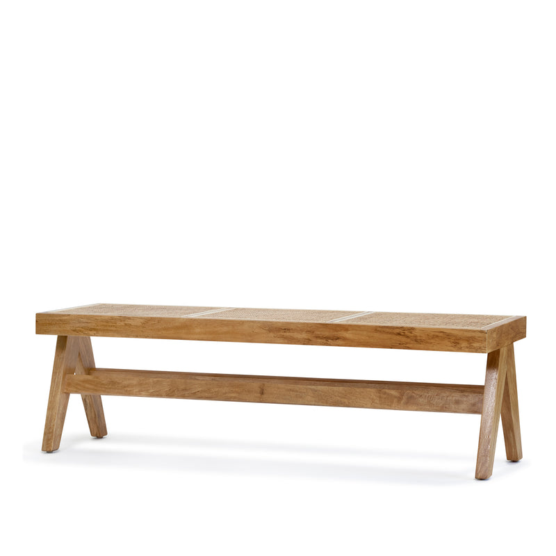 Belagio Bench — Natural Sealed - Empire Home