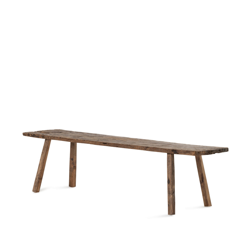 Primitive Teak Bench 1 - Empire Home