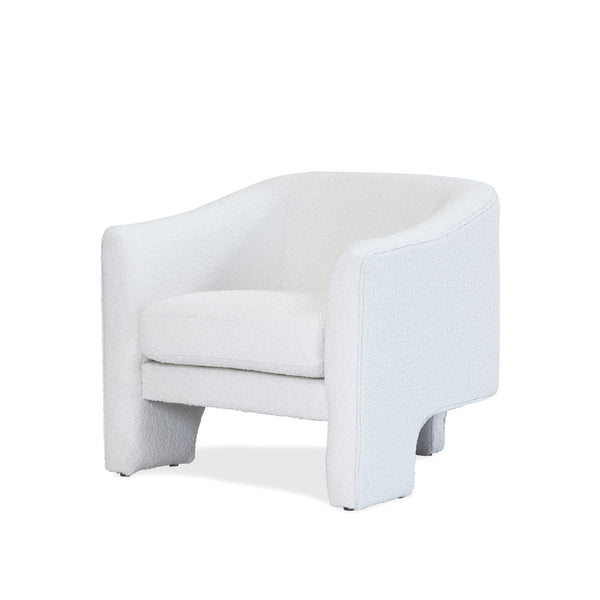 Mac Arm Chair — Cream Boucle - Empire Home