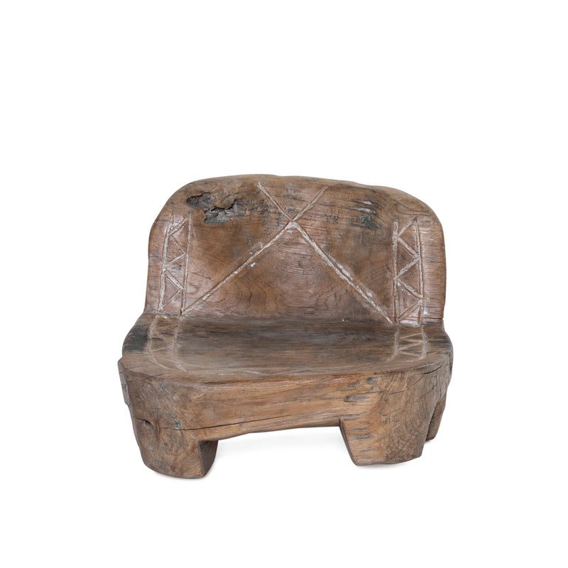 Primitive Teak Chair 2 - Empire Home