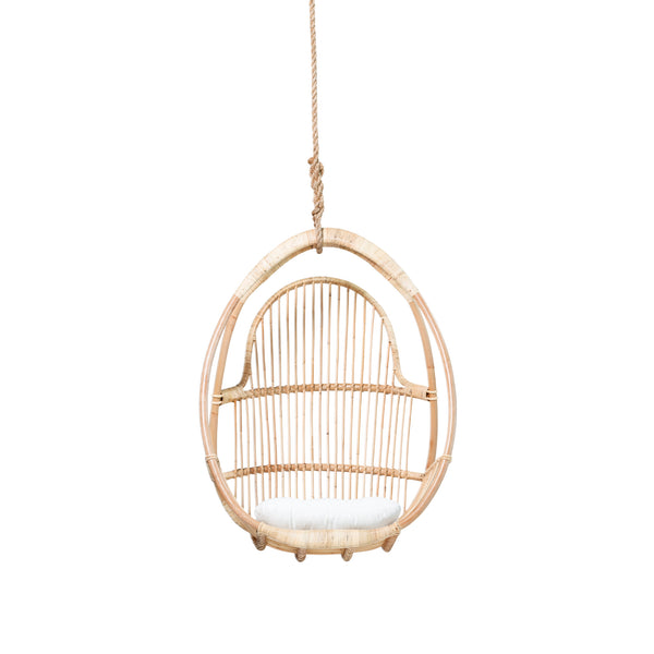 Single Hanging Chair — Natural - Empire Home