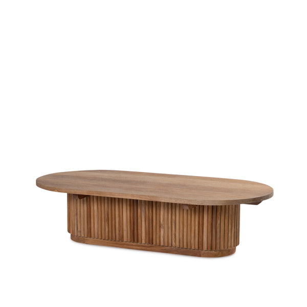 Nelson Oval Coffee Table — Rustic Matte - Empire Home