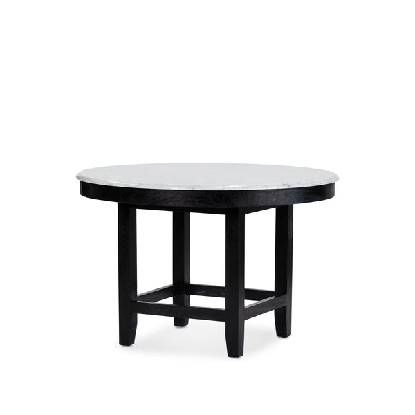 Crown Dining Table — Black/White Marble - Empire Home