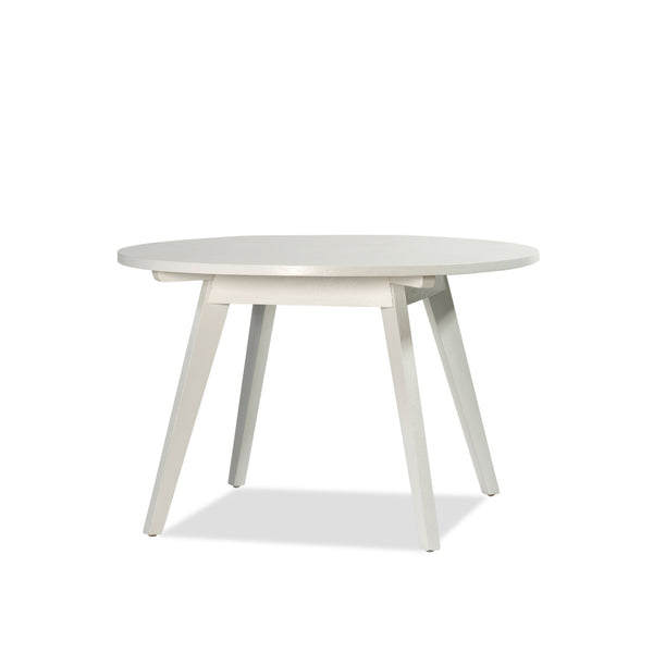 Giselle Round Dining Table — White - Empire Home