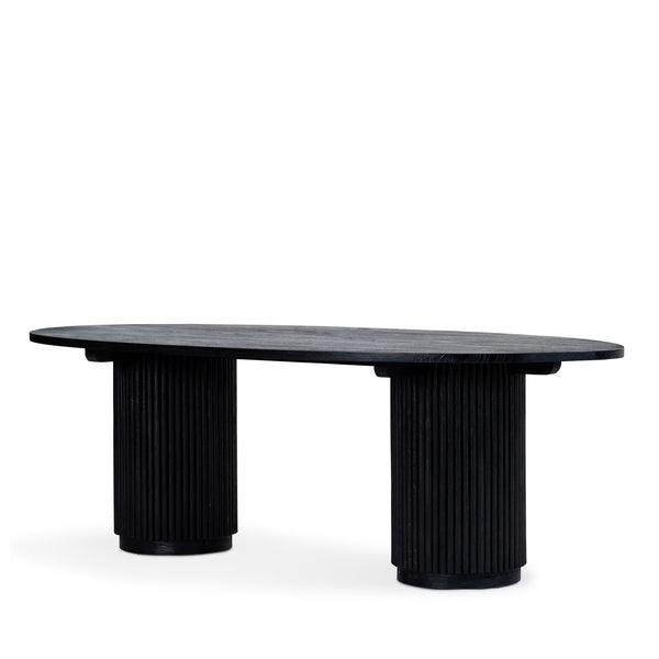 Nelson Dining Table — Black - Empire Home