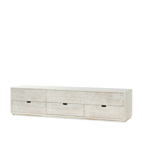Domo Chest 2x3 — Old Rustic White Wash - Empire Home