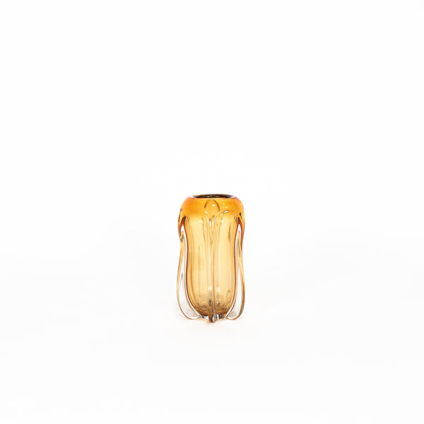 Florence Medium Vase — Amber - Empire Home
