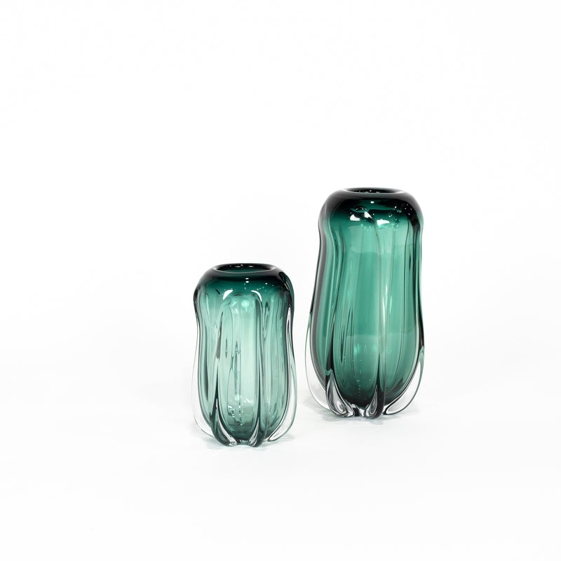 Florence Medium Vase — Turquoise - Empire Home