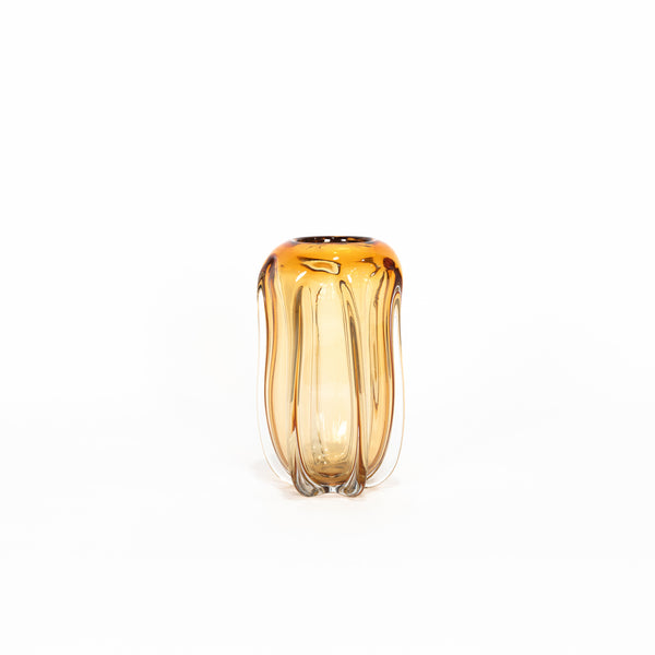 Florence Tall Vase — Amber - Empire Home